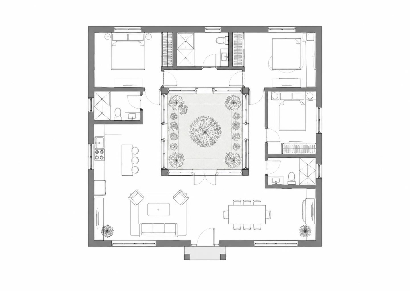 Illustrative site layout